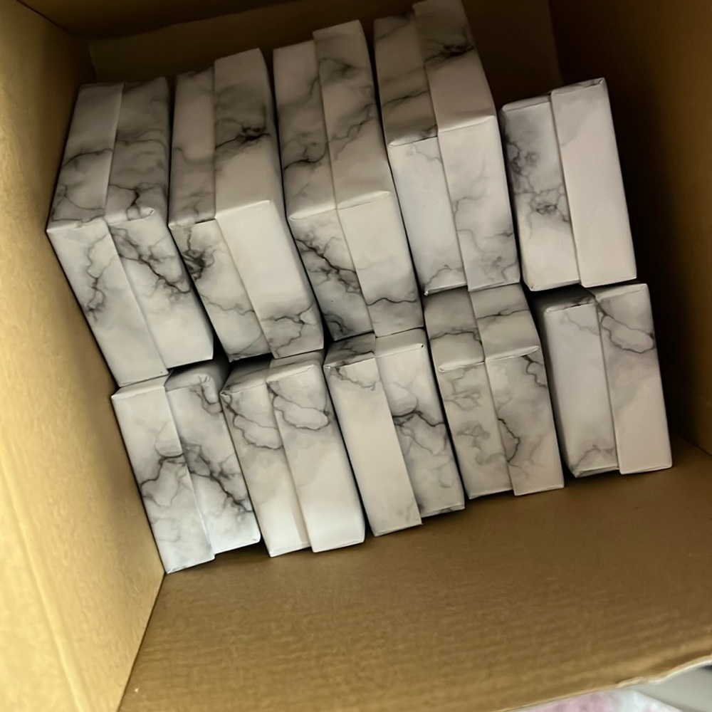 10 pieces jewelry gift box packaging